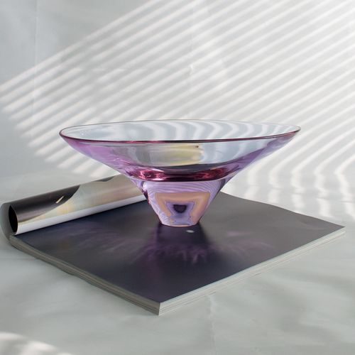 Misa z alexandritového skla